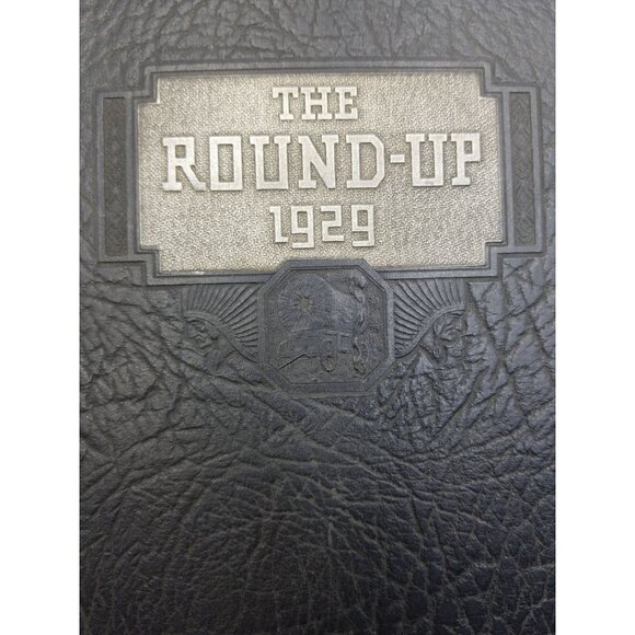 1929 Roosevelt High School Yearbook The Round-Up East Chicago Indiana - Picture 2 of 16